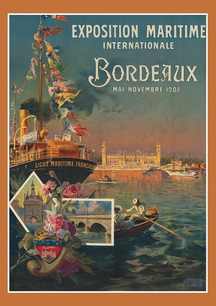 Produktbild: Carnet Lign&eacute; Ligue Maritime Bordeaux