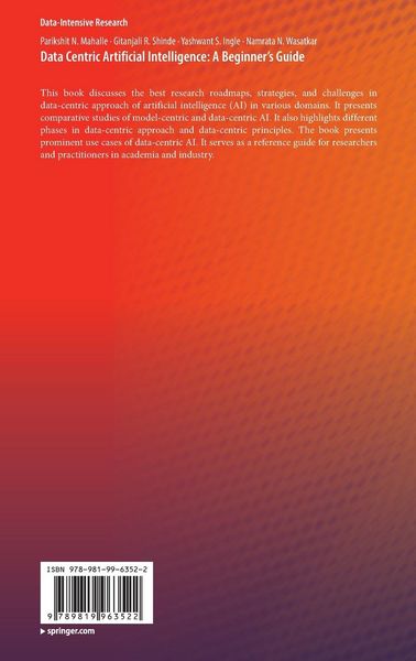 Produktbild: Data Centric Artificial Intelligence: A Beginner&rsquo;s Guide