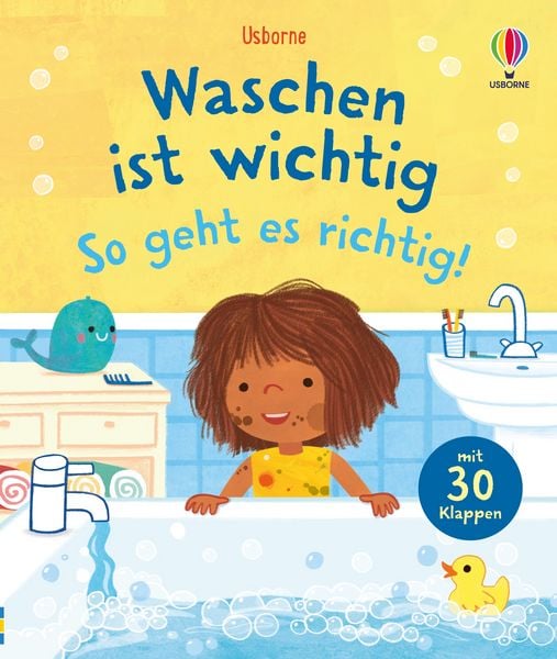 Waschen ist wichtig – so geht es richtig!, Gebundene Ausgabe von Rose Hall, Usborne, 9781035705092