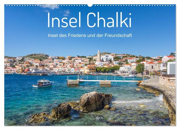 Produktbild: Insel Chalki (Wandkalender 2027 DIN A2 quer), CALVENDO Monatskalender