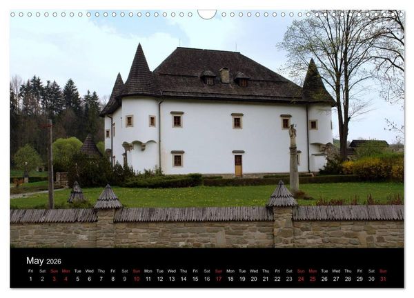 Produktbild: Monuments of Slovakia 2026 (Wall Calendar 2026 DIN A3 landscape), CALVENDO 12 Month Wall Calendar
