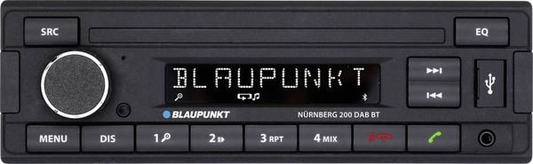 Blaupunkt Nürnberg 200 DAB BT Autoradio Bluetooth®-Freisprecheinrichtung, DAB+ Tuner