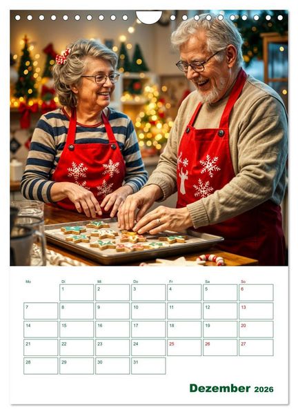 Produktbild: Alt, aber oho - Graue Haare, bunte Abenteuer (Wandkalender 2026 DIN A4 hoch), CALVENDO Monatskalender