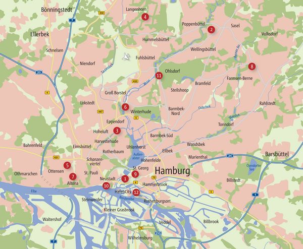 Produktbild: Mit dem Rad durch Hamburg