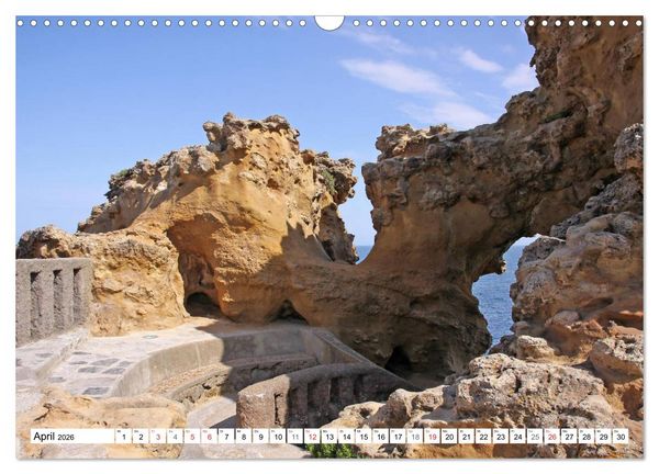 Produktbild: Biarritz (Wandkalender 2026 DIN A3 quer), CALVENDO Monatskalender