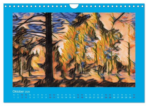 Produktbild: Hei&szlig; und Feurig (Wandkalender 2026 DIN A4 quer), CALVENDO Monatskalender