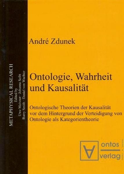 Produktbild: Ontologie, Wahrheit und Kausalit&auml;t