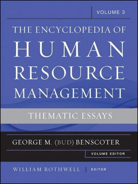 Produktbild: Encyclopedia of Human Resource Management. Vol.3