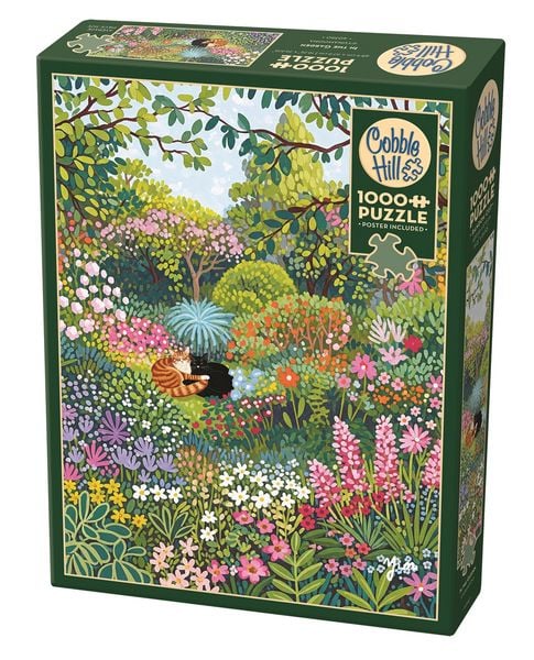 Produktbild: COBBLE HILL PUZZLES - Im Garten 1000 Teile