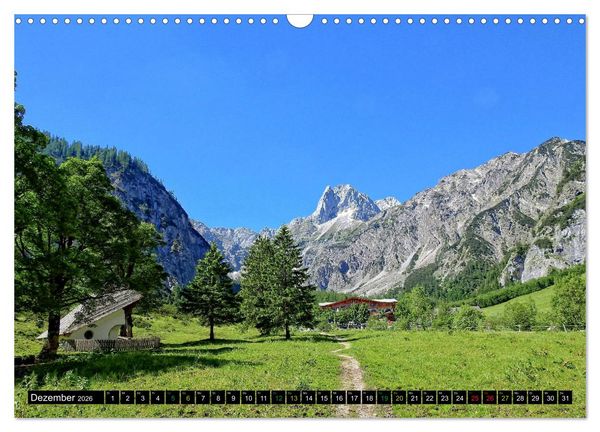 Produktbild: Servus. Landschaften im Tirol (Wandkalender 2026 DIN A3 quer), CALVENDO Monatskalender