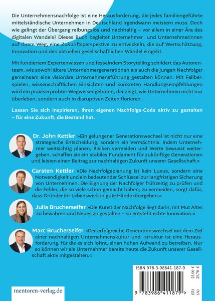 Produktbild: Der Nachfolge-Code