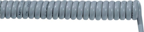 Produktbild: LAPP 70002646 Spiralkabel &Ouml;LFLEX&reg; SPIRAL 400 P 500mm / 1500mm 2 x 1mm&sup2; Grau 1St.