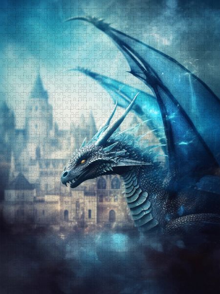 Produktbild: CALVENDO Puzzle Blaufl&uuml;gel | 2000 Teile Lege-Gr&ouml;&szlig;e 90x67cm Foto-Puzzle f&uuml;r gl&uuml;ckliche Stunden