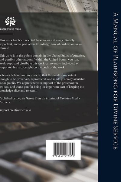 Produktbild: A Manual of Plainsong for Divine Service