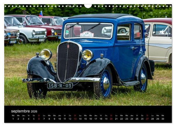 Produktbild: AUTO MOBILE (Calendrier mural 2026 DIN A3 vertical), CALVENDO calendrier mensuel