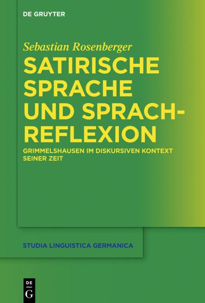Produktbild: Satirische Sprache und Sprachreflexion