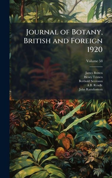 Produktbild: Journal of Botany, British and Foreign 1920