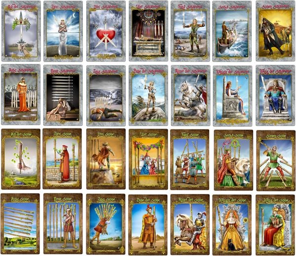 Produktbild: Tarotkarten Artdesign Osorio