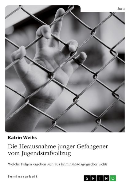 Produktbild: Die Herausnahme junger Gefangener vom Jugendstrafvollzug. Welche Folgen ergeben sich aus kriminalp&auml;dagogischer Sicht?