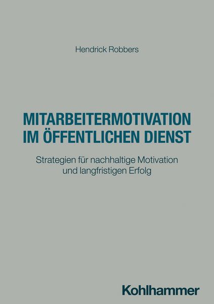 Produktbild: Mitarbeitermotivation im &ouml;ffentlichen Dienst