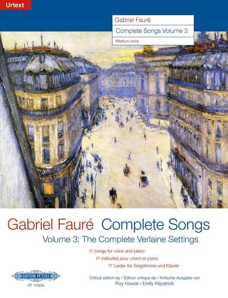 Produktbild: Faur&eacute;, G: Complete Songs (Medium Voice)