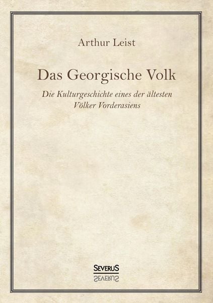 Produktbild: Das Georgische Volk