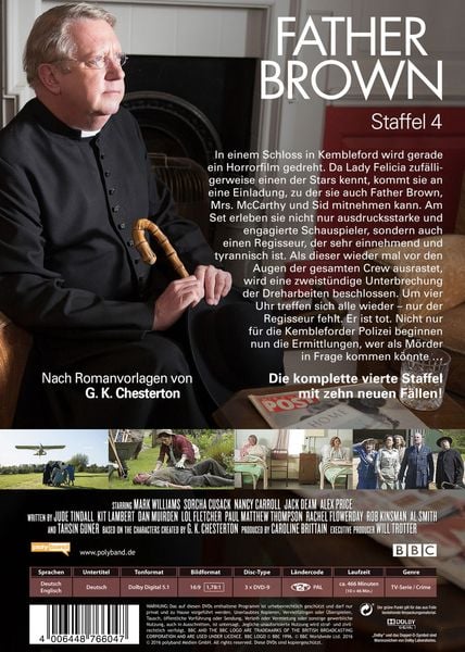 Produktbild: Father Brown - Staffel 4 [3 DVDs]