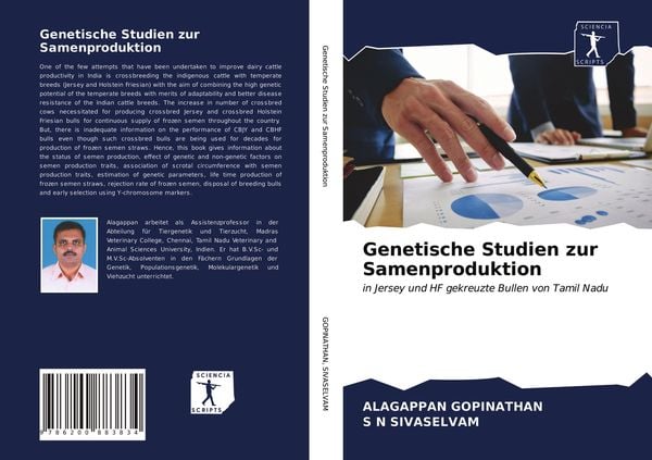 Genetische Studien zur Samenproduktion, Taschenbuch von Alagappan Gopinathan , S. N. Sivaselvam, Sciencia Scripts, 9786200883834