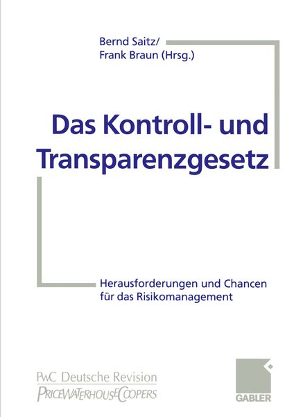 Produktbild: Das Kontroll- und Transparenzgesetz