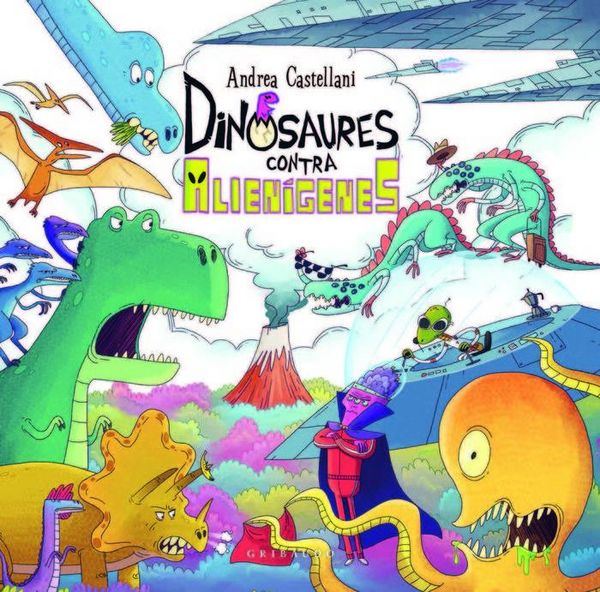 Produktbild: Dinosaures contra alien&iacute;genes