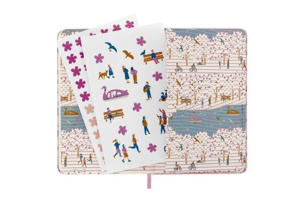 Produktbild: Moleskine Limited Edition Notebook Sakura, Pocket, Ruled, Couple, Hard Cover (5 x 8.25)