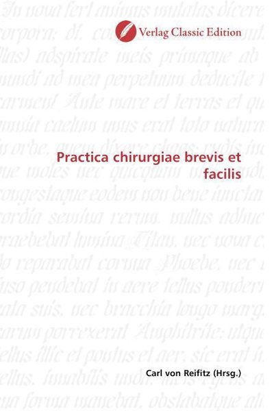 Produktbild: Practica chirurgiae brevis et facilis