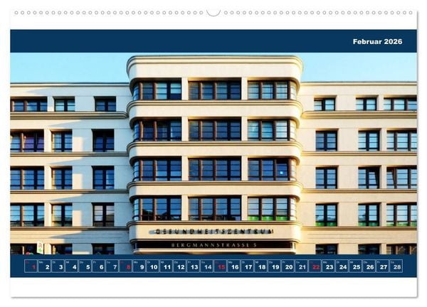Produktbild: Berlin Fassade (hochwertiger Premium Wandkalender 2026 DIN A2 quer), Kunstdruck in Hochglanz