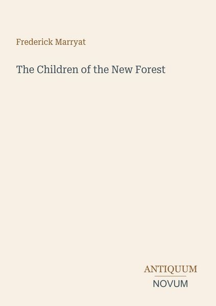 Produktbild: The Children of the New Forest
