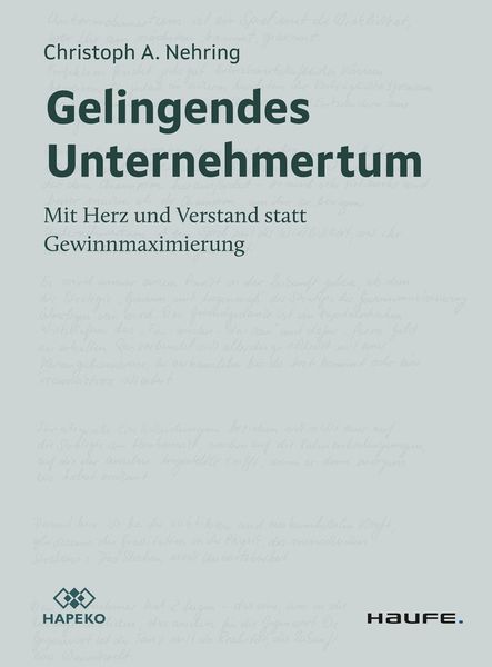 Produktbild: Gelingendes Unternehmertum