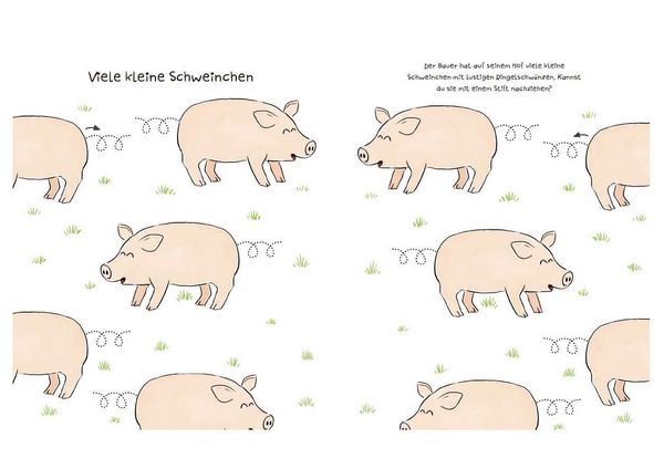 Produktbild: Mein kunterbuntes Buch der sch&ouml;nsten Schwung&uuml;bungen. Schreibvorbereitung f&uuml;r Kindergarten, Vorschule und Grundschule. Ab 4 Jahre