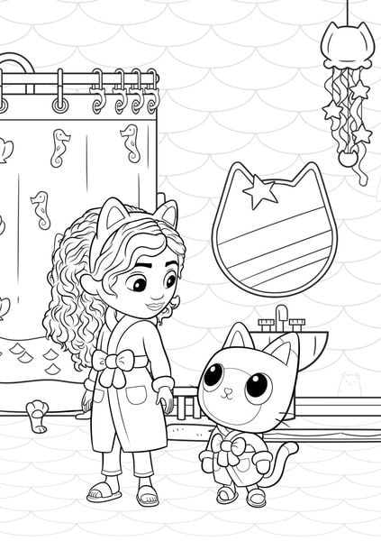 Produktbild: Gabby's Dollhouse: Mein Malblock
