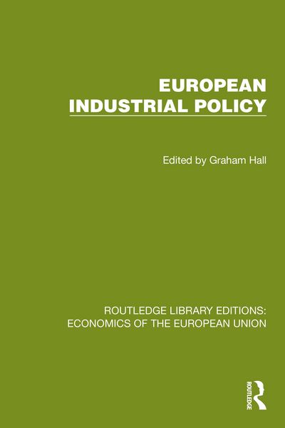 Produktbild: European Industrial Policy