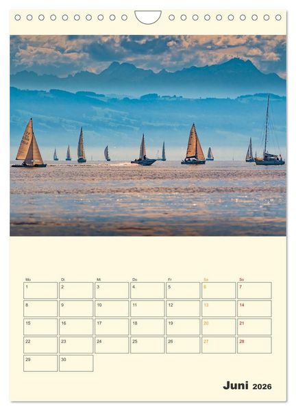 Produktbild: Segeln bis zum Horizont (Wandkalender 2026 DIN A4 hoch), CALVENDO Monatskalender