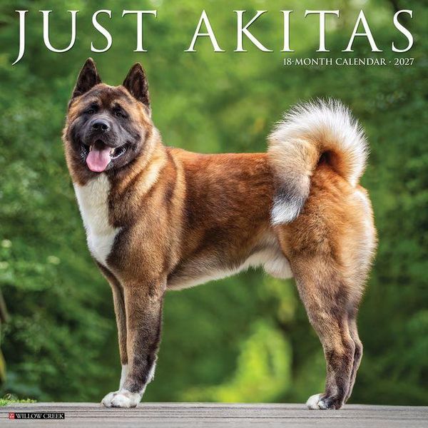 Produktbild: Akitas 2027 12 X 12 Wall Calendar