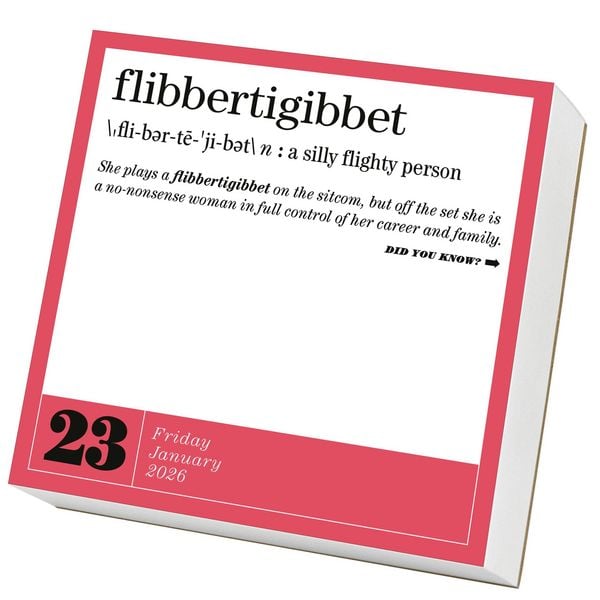 Produktbild: 365 New Words-A-Year Page-A-Day(r) Calendar 2026