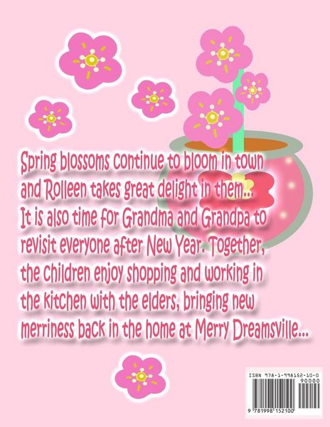 Produktbild: Rolleen Rabbit's Springtime Plum Blossoms Delight with Mommy and Friends
