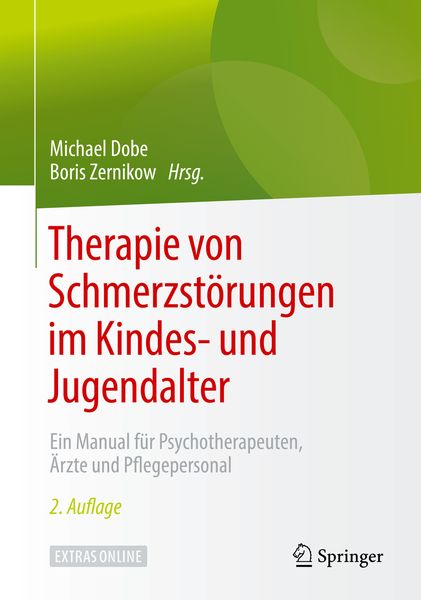 Produktbild: Therapie von Schmerzst&ouml;rungen im Kindes- und Jugendalter