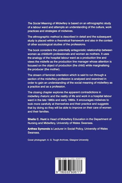 Produktbild: The Social Meaning of Midwifery