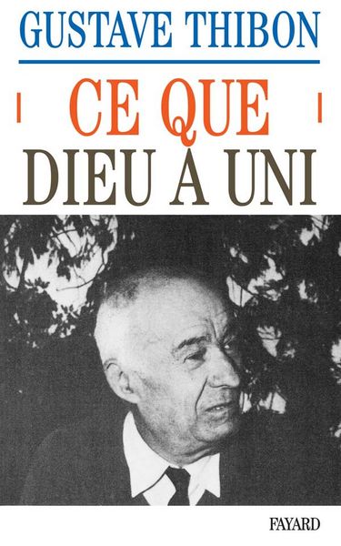 Produktbild: Ce que Dieu a uni