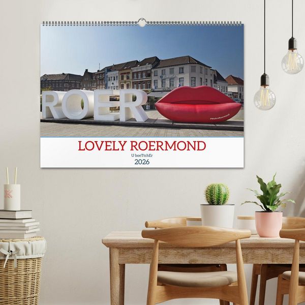 Produktbild: LOVELY ROERMOND (Wall Calendar 2026 DIN A2 landscape), CALVENDO 12 Month Wall Calendar