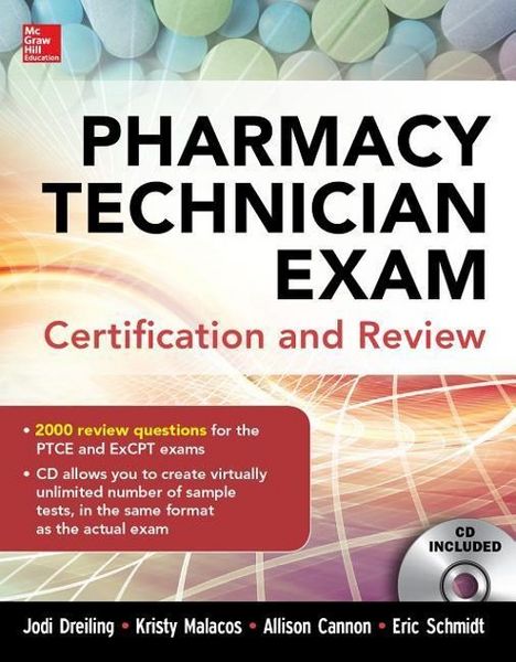 Produktbild: Dreiling, J: Pharmacy Technician Exam Certification and Revi