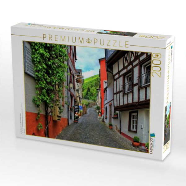 Produktbild: CALVENDO Puzzle In den Gassen von Bernkastel-Kues | 2000 Teile Lege-Gr&ouml;&szlig;e 90x67cm Foto-Puzzle f&uuml;r gl&uuml;ckliche Stunden