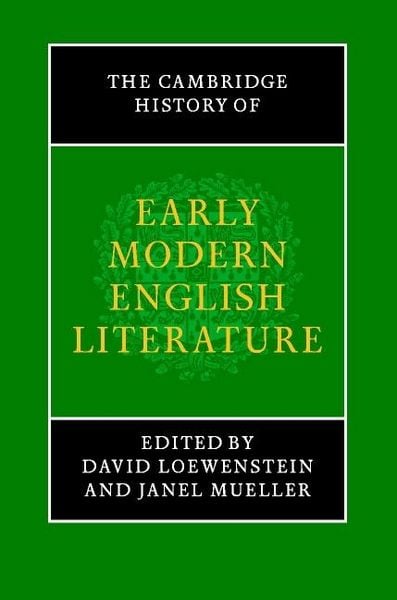 Produktbild: Cambridge History of Early Modern English Literature
