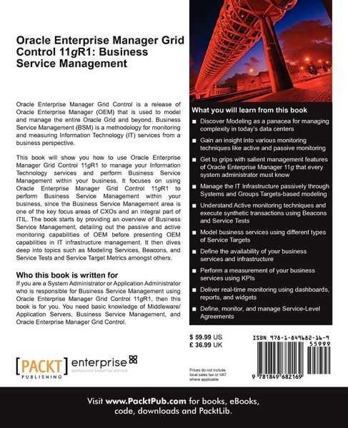 Produktbild: Oracle Enterprise Manager Grid Control 11g R1